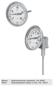Биметаллический термометр Модель 54